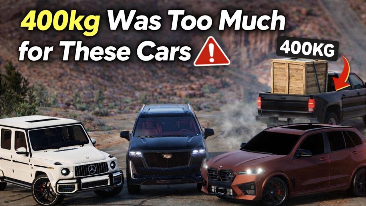 These Cars FAILED to Carry 400kg Uphill