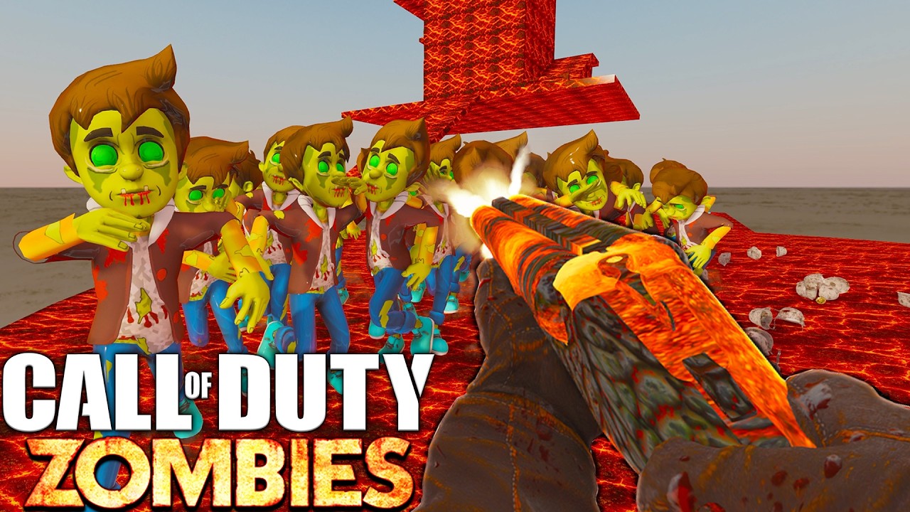 The INFERNO Tower Zombies Map Is RNG HELL (BO3 Zombies)