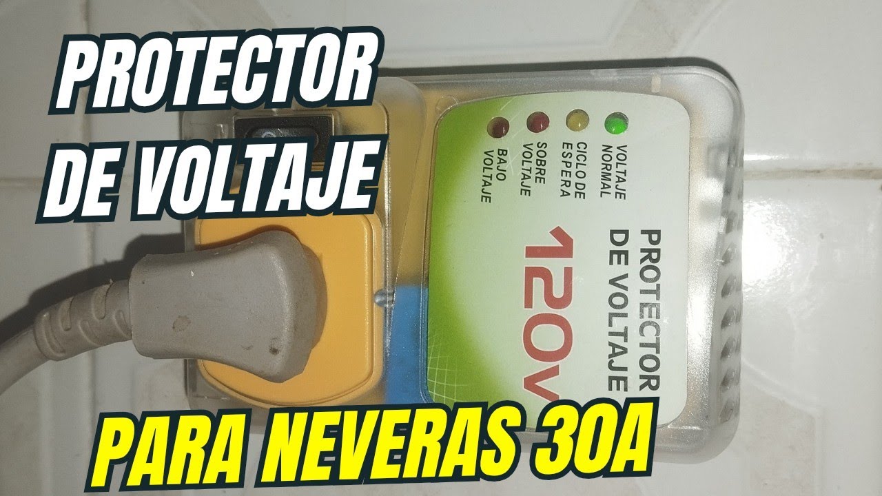 Cu&aacute;l Protector de Voltaje debo elegir para una Nevera / supresor de picos para Electrodom&eacute;sticos 