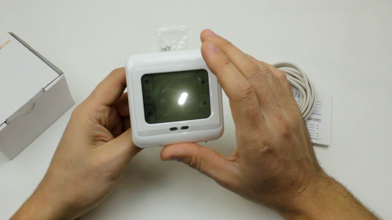 Термостат для теплых полов Floureon C07 Инструкция, настройка