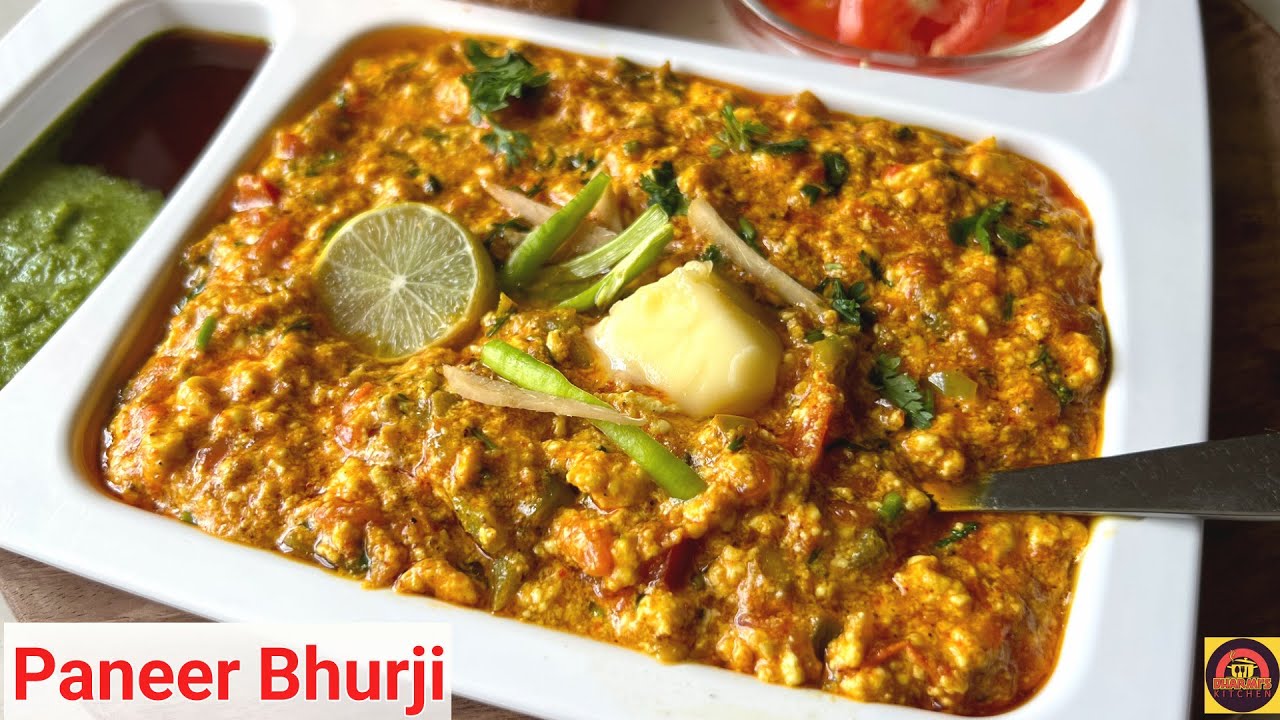 स्ट्रीट स्टाइल पनीर भुर्जी इस नए तरीके से बनाओगे तो सब तारीफ करेंगे Dhaba Style Paneer Bhurji Gravy