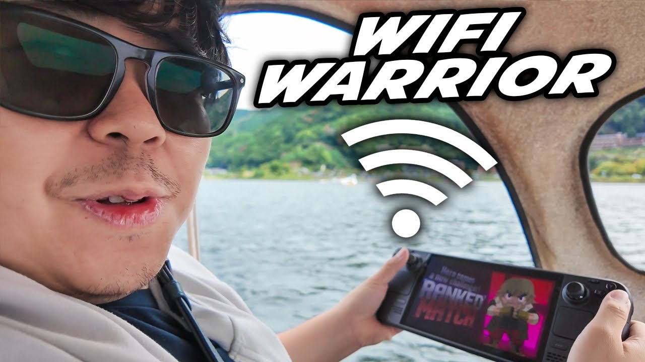 I WENT AROUND JAPAN TO PLAY FIGHTING GAMES ON WIFI...
