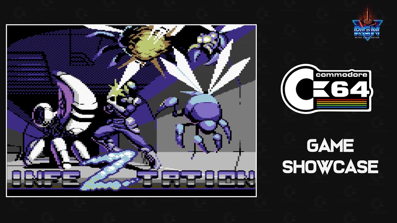 infeztation - New 2024 Game for the Commodore 64