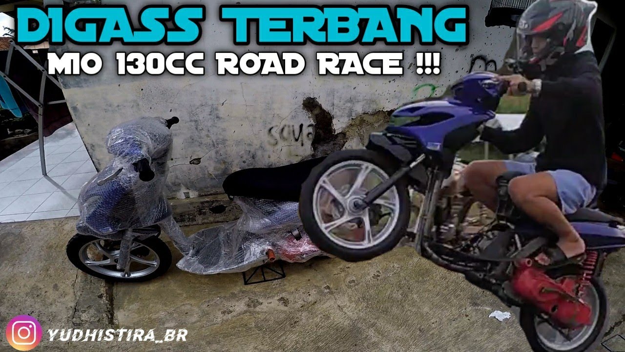 UNB0XING MIO BAPAK 130CC PR0STRET || SUARANYA MIRIP HELICOPTER