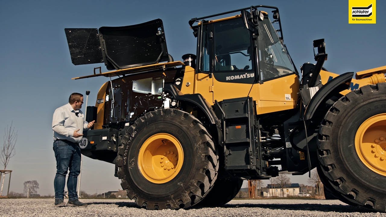 Unterweisung Komatsu Radlader WA200/270/320-8