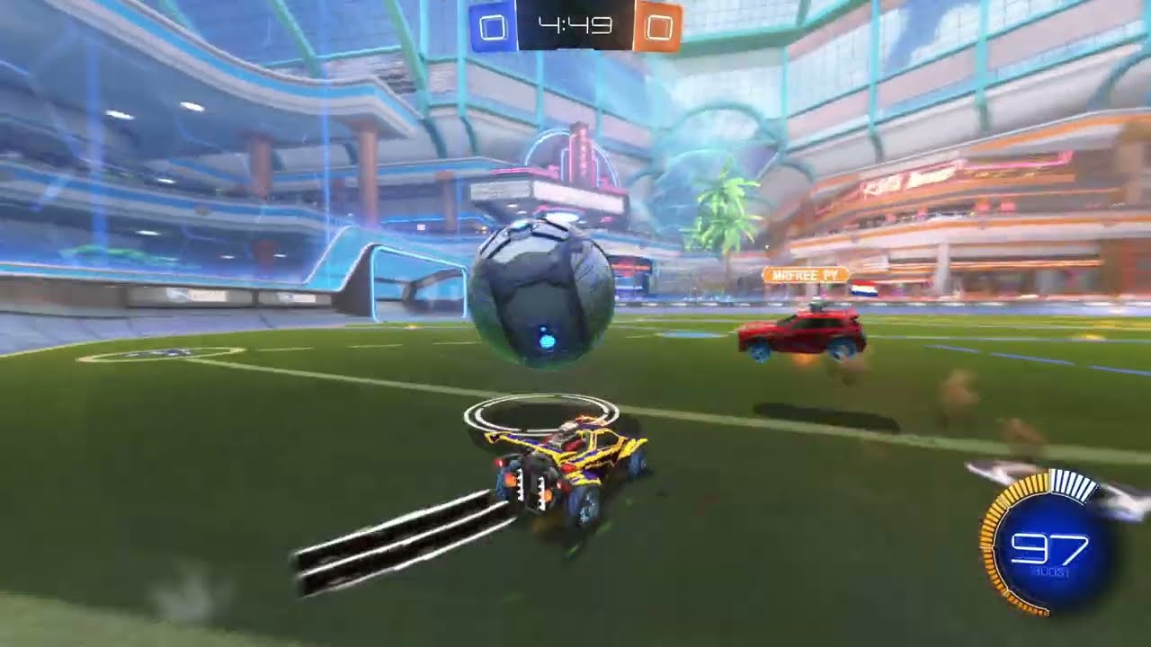 Rocket League Moments: Watch a Noob's Surprisingly Good Day! 🚀🔥 no Sound