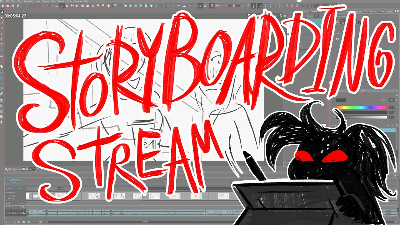STORYBOARDING THE PILOT! With Paul Shapera and Krystal LaPorte