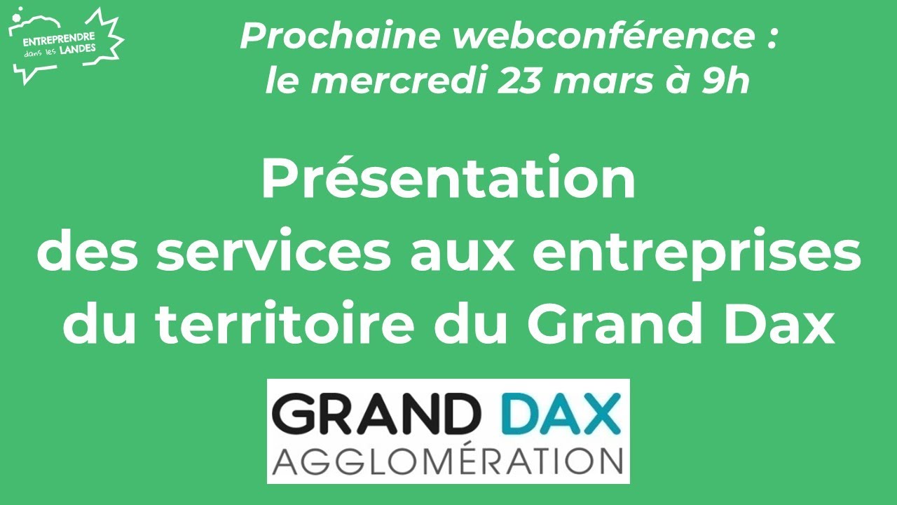 Matinée «focus sur le territoire» avec l’Agglomération du Grand Dax