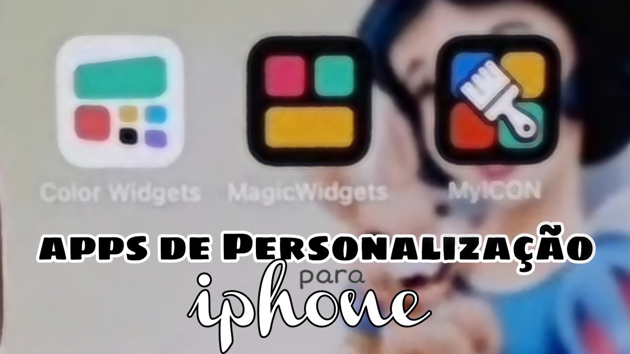 Apps de Personalização para Iphone |  MyIcon | MagicWidgets |Color Widgets