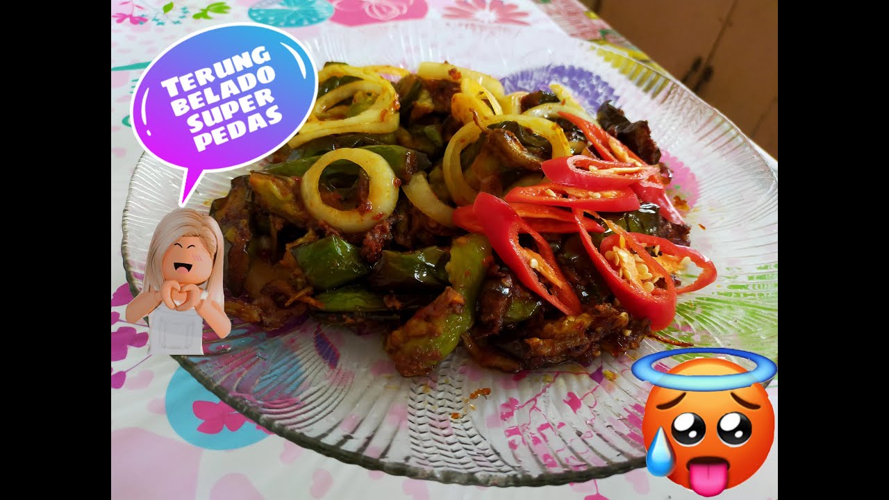RESEPI TERUNG BaLADO SUPER PEDAS |CARA SAYA| LAUK KEGEMARAN #Homecook