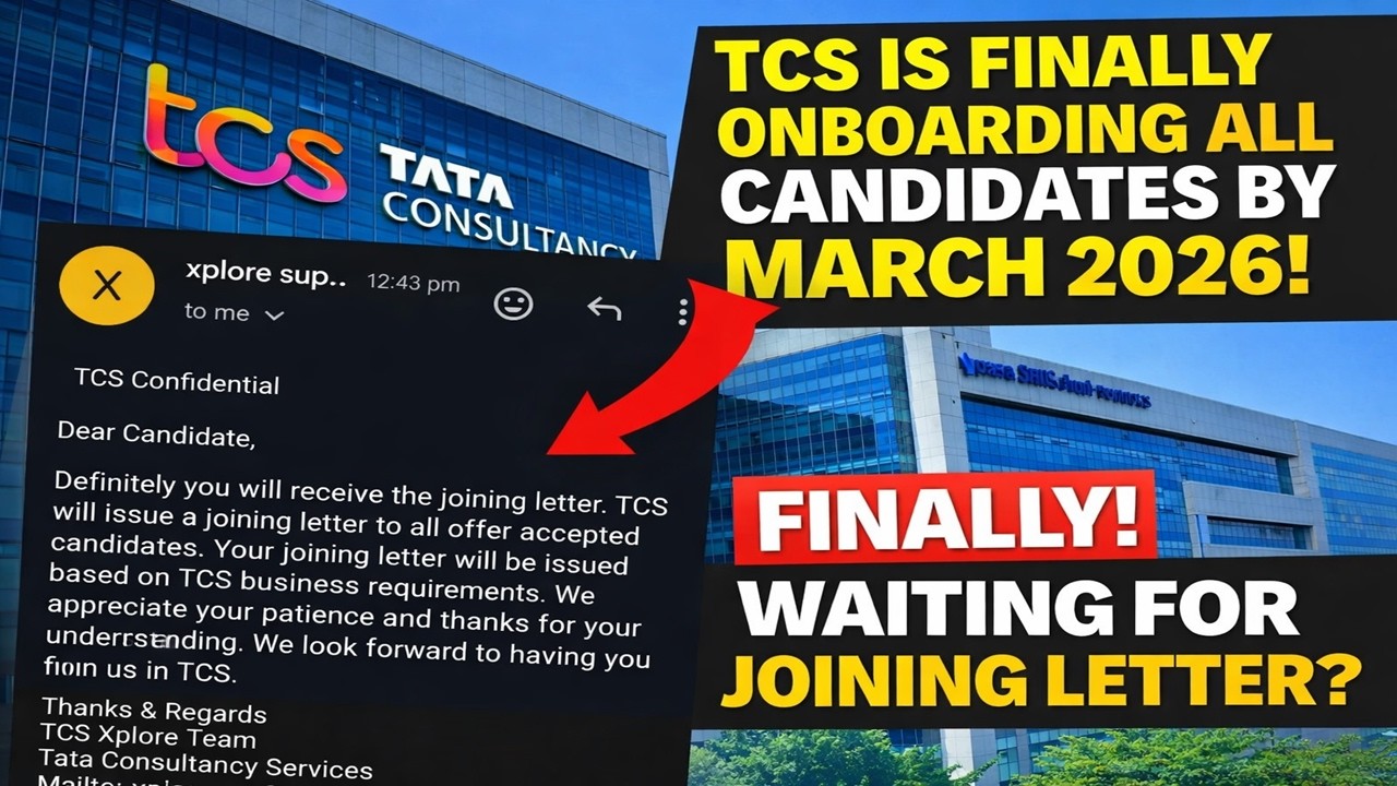 🔥TCS Finally Replied! Joining Update for All Remaining Candidates | March 2026 Onboarding Confirmed?