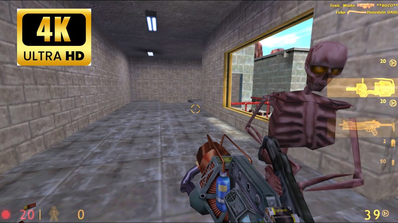 NOSTALGIA !! HALF LIFE - Crossfire MULTIPLAYER  4K - PC Gameplay - (No Commentary)