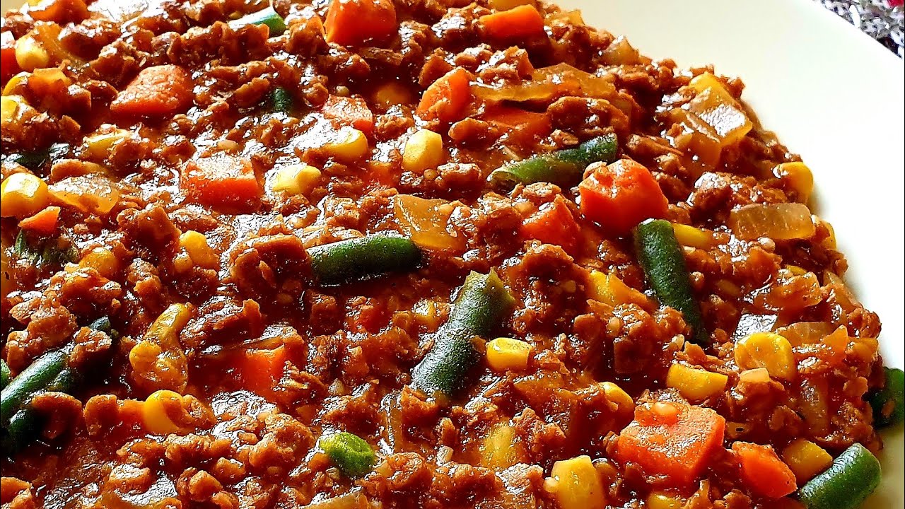 Soya mince recipe/How to cook soy mince/soy mince recipe/Soya keema/South African soya mince recipe