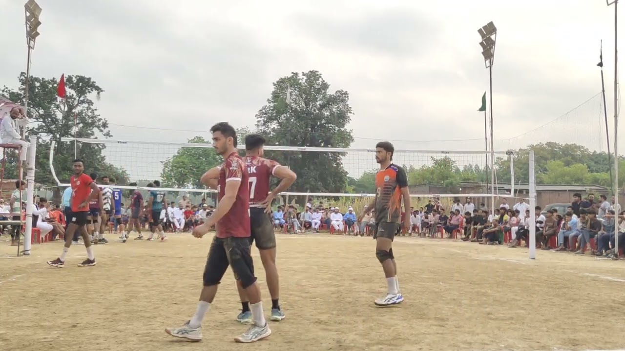 Maaz Saeed Alam and company Vs NER Gorakhpur Volleyball match semifinal match