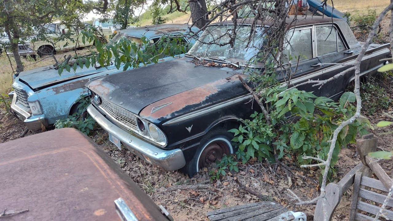1963 Ford Fairlane Rescued From Field