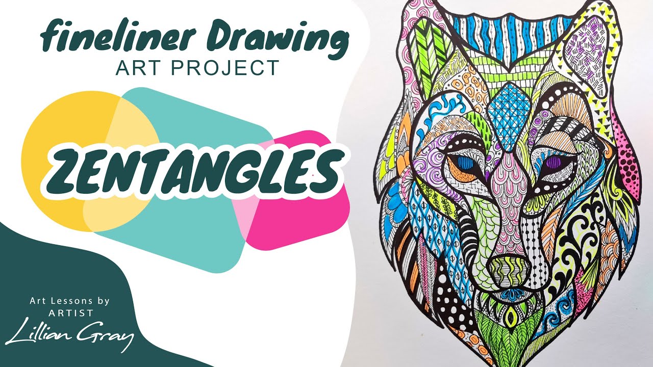 How to draw Zentangles by Lillian Gray