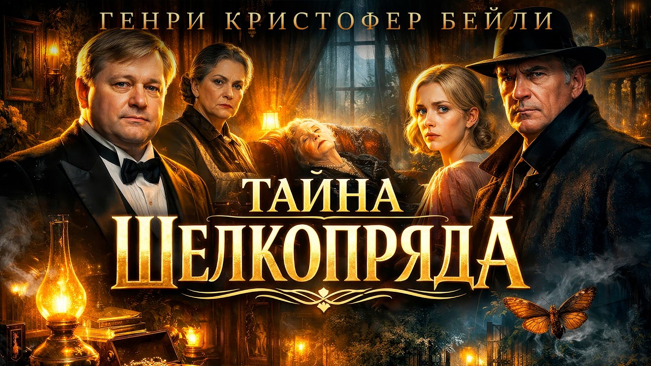 Генри Кристофер Бейли - ТАЙНА ШЕЛКОПРЯДА | Детектив | Аудиокнига (Рассказ) | Читает Большешальский