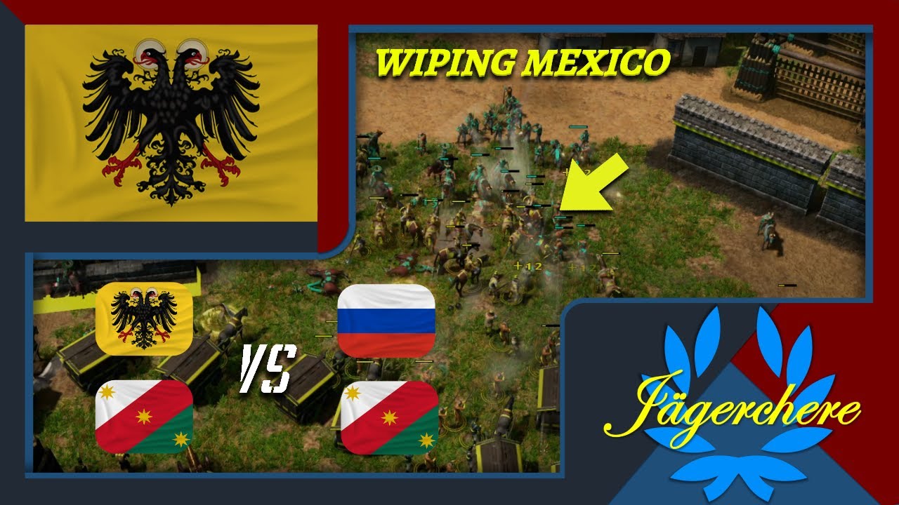 The Most AGGRESSIVE Way To Play This Civilization! | 2v2 Treaty with German | AOE III: DE
