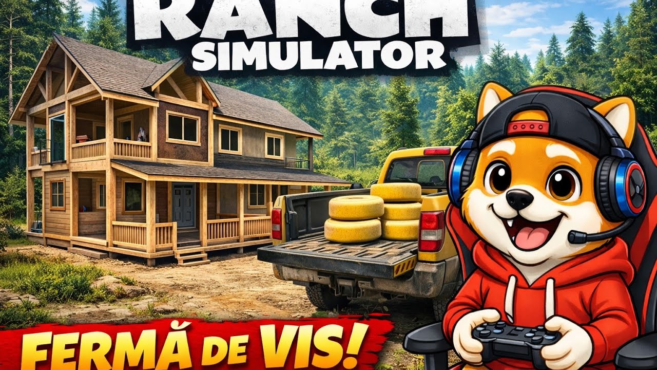 Ne-am făcut CASĂ și fabrică de BRÂNZĂ! 💰 De aici începe imperiul! Ranch Simulator- Ep2