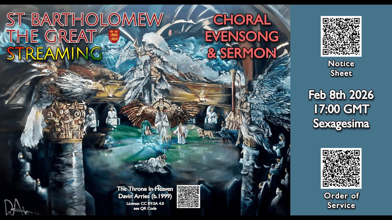 ⛪️ Choral Evensong & Sermon of Sexagesima, 2026