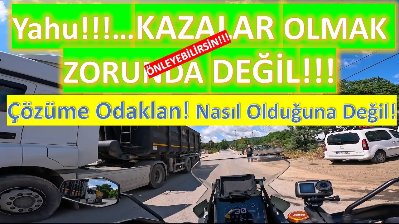 🫤PROBLEME DEĞİL ÇÖZÜME ODAKLAN! | GÖZLEM, KONUMLANMA VE PLANLAMA | İleri Sürüş