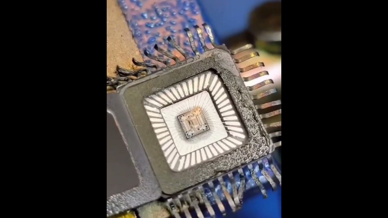 CIRCUITO INTEGRADO  POR DENTRO #smartphone #automobile #magnatasilva #aprendaaconsertar #repair