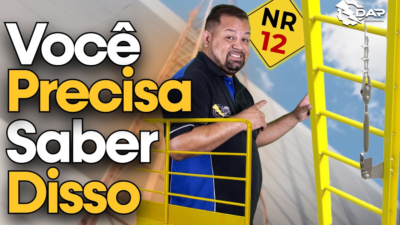 Tudo sobre a NR 12 - Segurança no trabalho de maquinas e equipamentos - Meios de Acesso