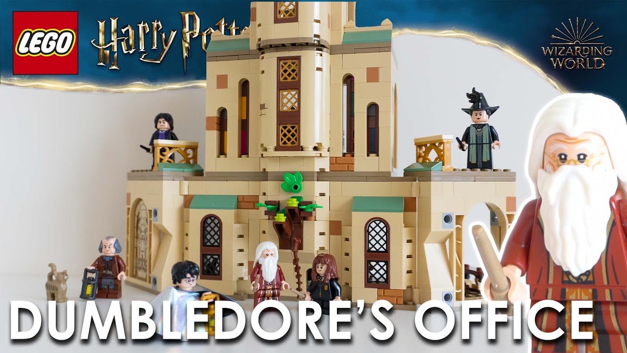 Обзор набора LEGO Harry Potter 2022 Хогвартс Кабинет Дамблдора (76402)