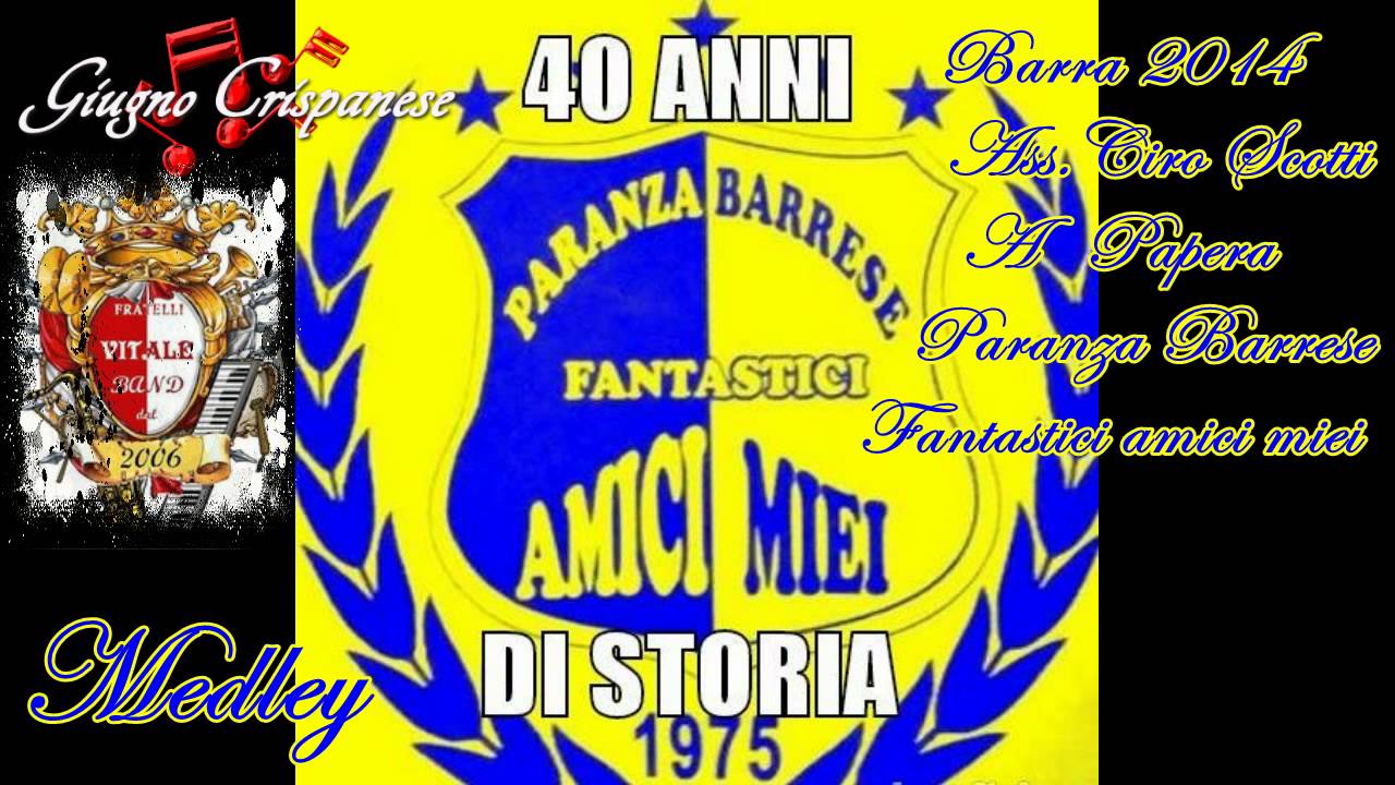 Barra 2014 F.lli Vitale band 