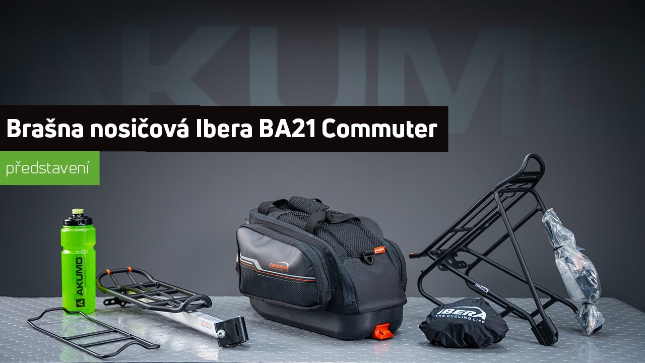 Doplňky pro elektrokola - Brašna nosičová Ibera BA21 Commuter