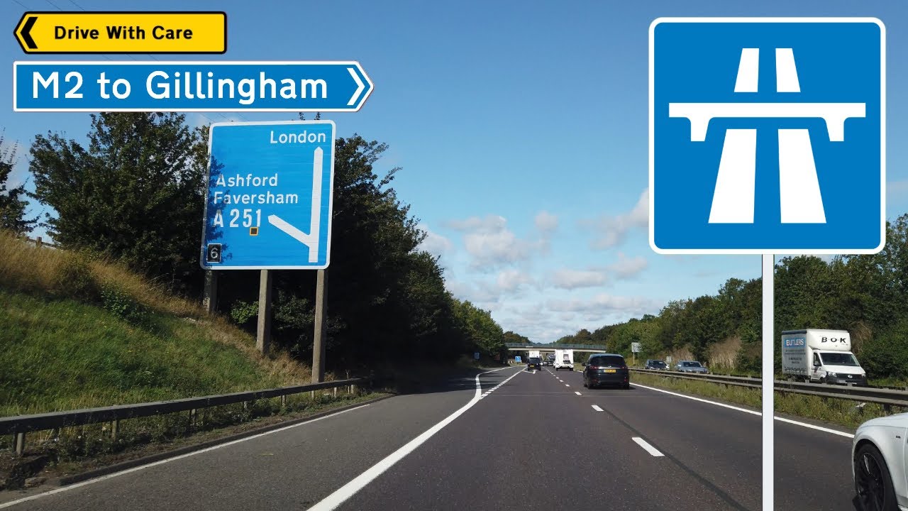 Driving M2 To Gillingham