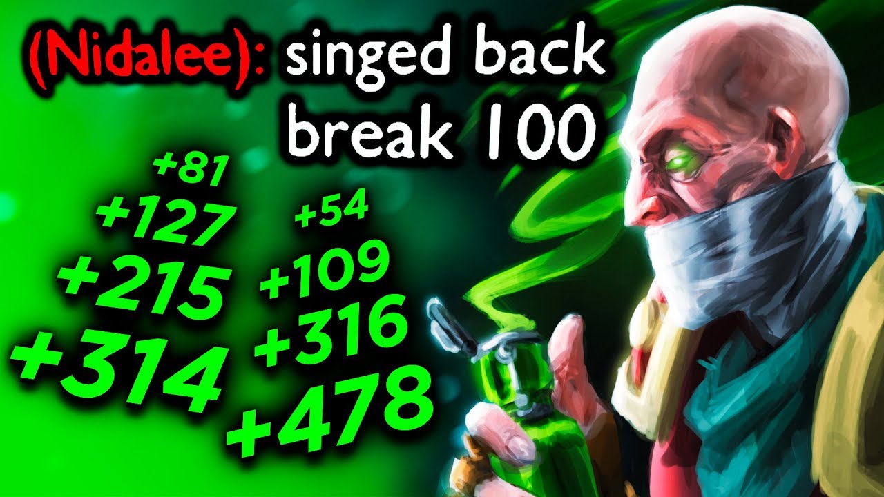 unkillable spell vamp Singed makes winning enemies ff