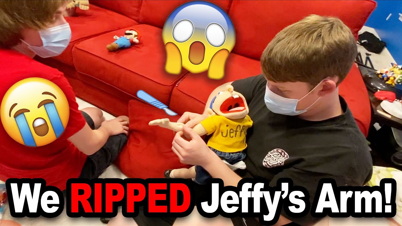 We RIPPED Jeffy's ARM!!! *BTS*