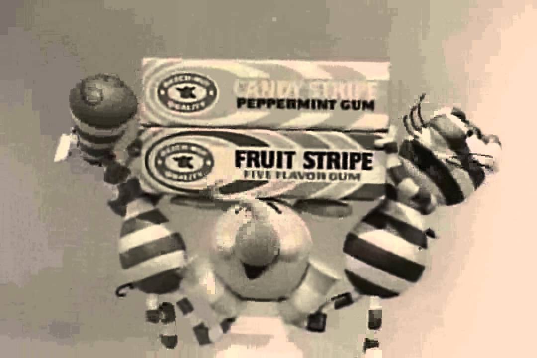 Beech-Nut Fruit Stripe Gum - 1964
