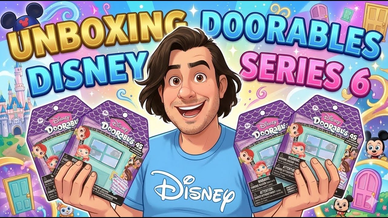 ✨ Unboxing Doorables Disney  Series 6 del Dollar Tree Nueva Colección Iniciada