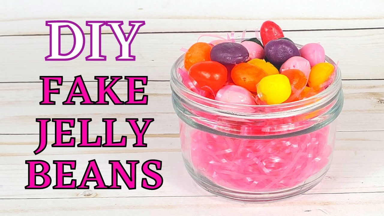 DIY FAKE SWEETS EASTER CANDY - Easy Way To Make Fake Jelly Bean Silicone Mold