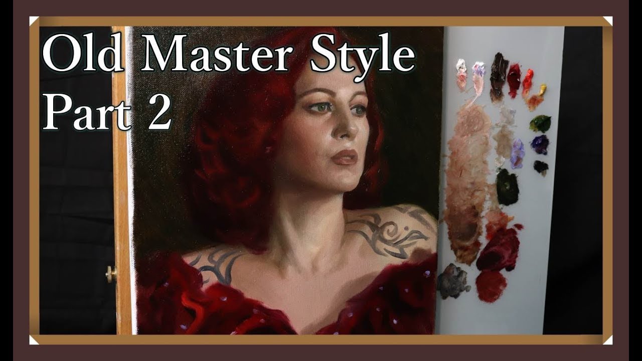 Portrait Painting Tutorial | Keeping it Classical (part 2) - Real Time