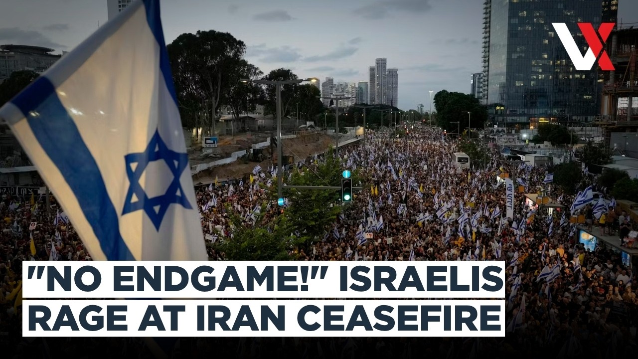 Northern Israel Residents Fume At Iran Ceasefire |  IDF Launches Strikes In Lebanon | VERTEX