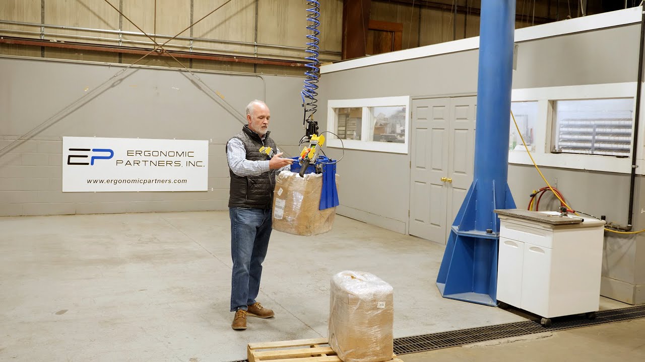 Pneumatic Gripper for Paper Bags
