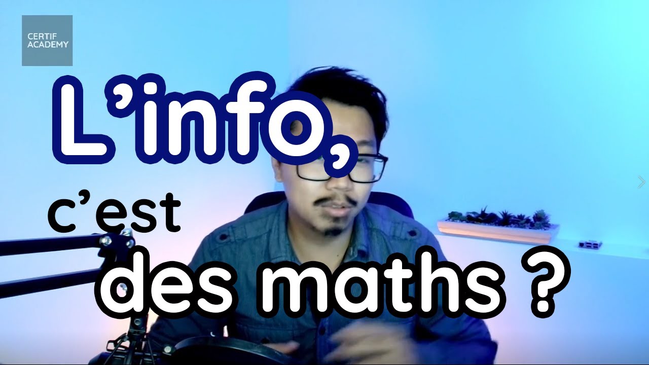 L'informatique, c'est des maths ? Quelles diff&eacute;rences ?