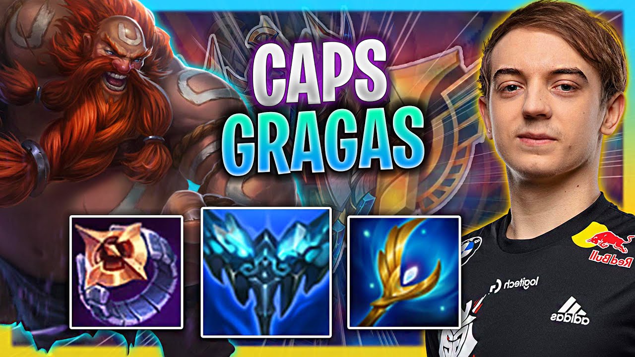 CAPS IS A GOD WITH GRAGAS! | G2 Caps Plays Gragas Mid vs Akali!  Season 2023