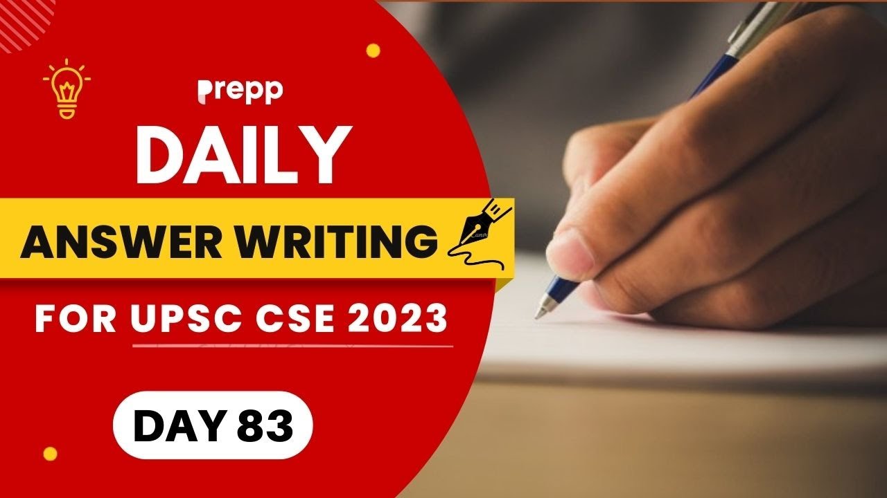 Daily answer writing practice for upsc 2023  | DAY 83 |  #upsc #upscanswerwriting
