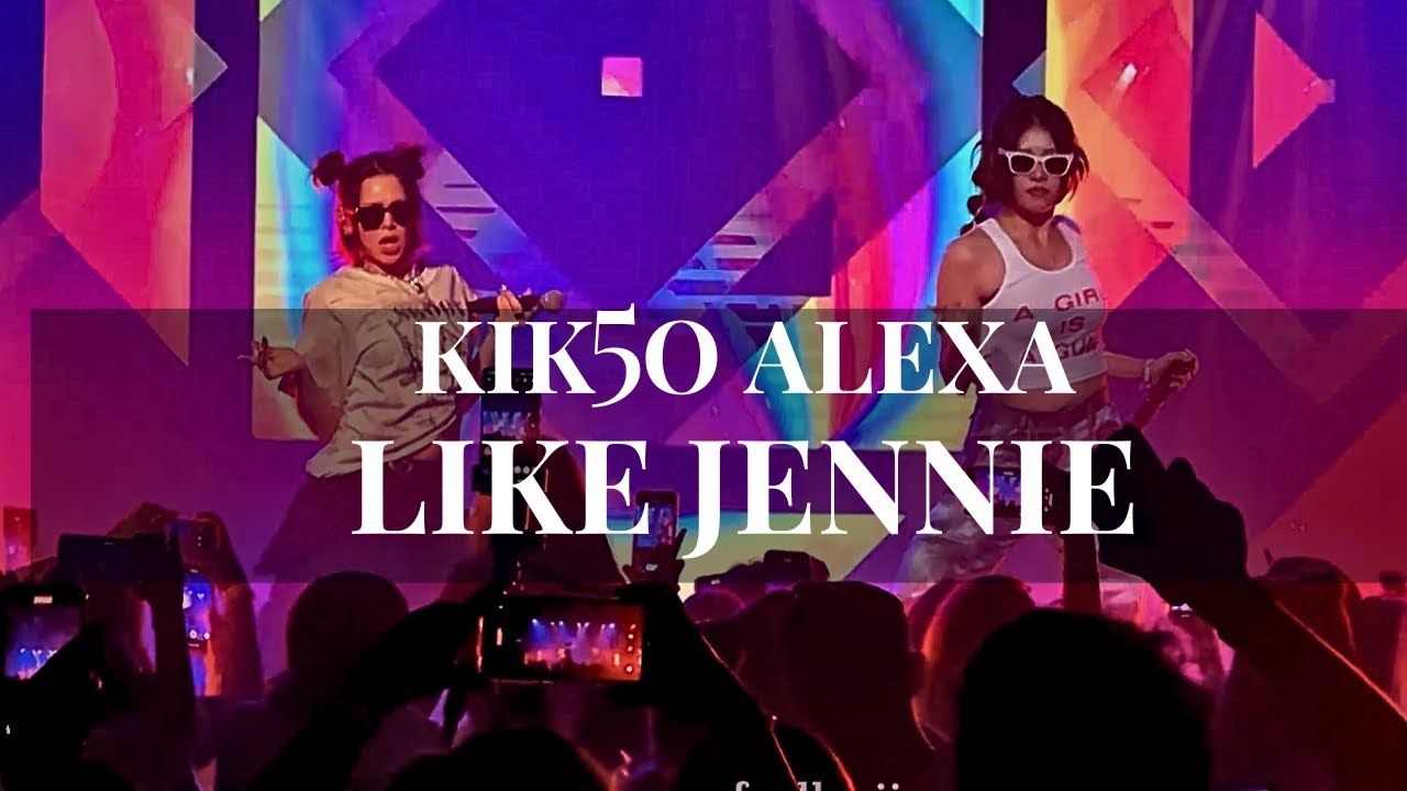 LIKE JENNIE – ALEXA & KIK50 / live in BAKU AZERBAIJAN #alexa #baku #azerbaijan #kpop #likejennie
