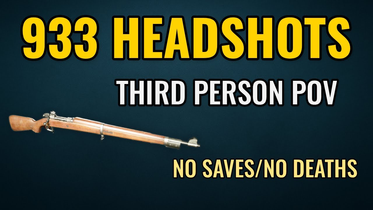 RE4 Remake &ndash; 933 Headshots with Max Level SR M1903 (Third Person) | S Rank Full Run