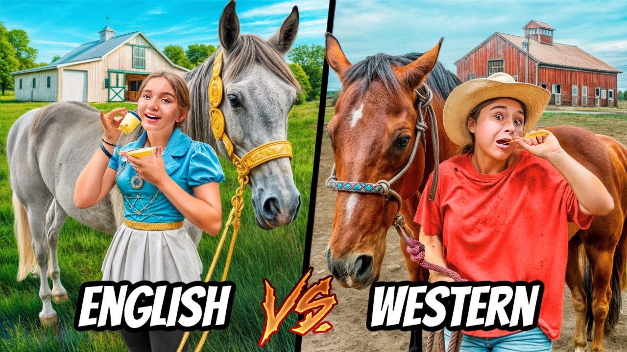 English vs. Western Riders – It Got Out of Control!