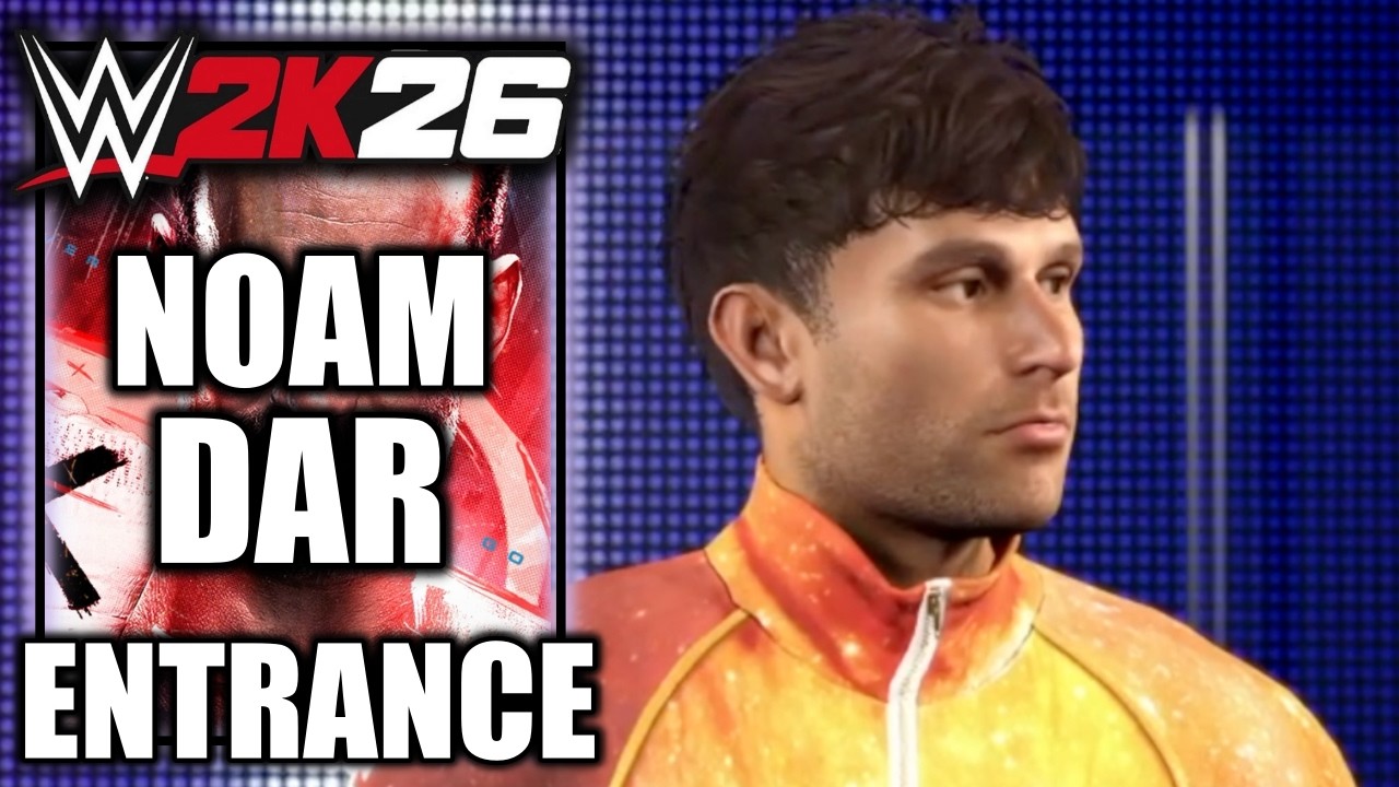 WWE 2K26: Кинематографический ролик выхода Ноама Дара на ринг