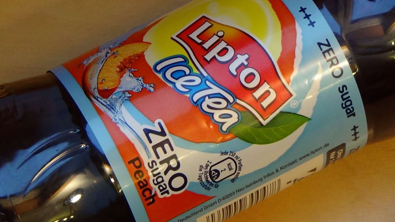 Lipton Ice Tea ZERO sugar Peach