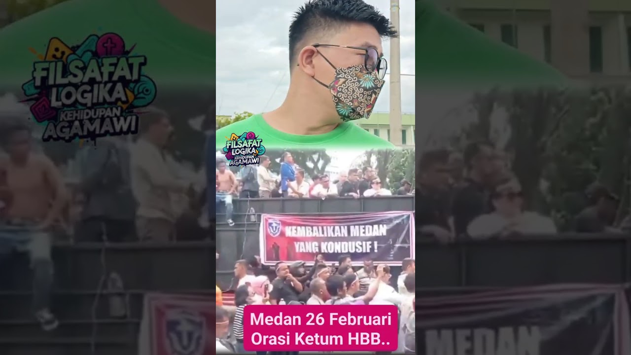 Ribuan massa pedagang daging babi demo Walikota Medan tuntut cabut SE penataan daging nonhalal