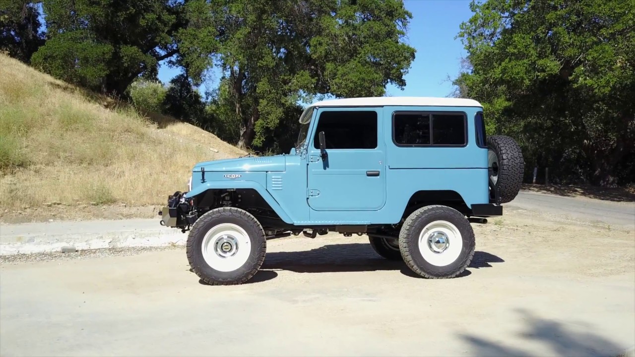 ICON FJ40 #115 Retro Restored And Modified Toyota Land Cruiser FJ40 Hard Top