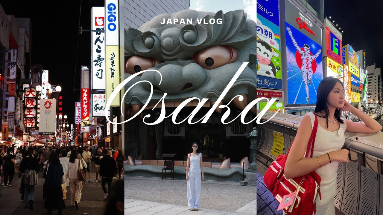 osaka vlog | first time in japan again after 18 years !!!